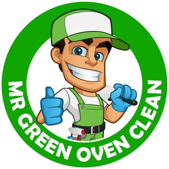 Mr Green Oven Clean mascot logo